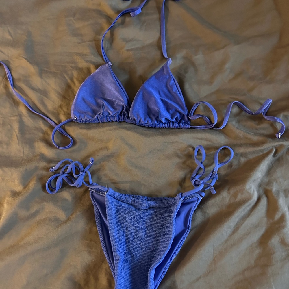 Vibrant Blue Bikini Set